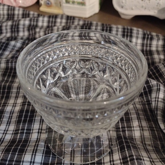 3/20 Anchor Hocking Wexford Dessert Glass Cup - Picture 2 of 5